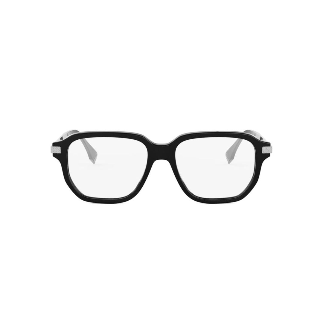 Fe50121i Rectangular Black Eyeglasses