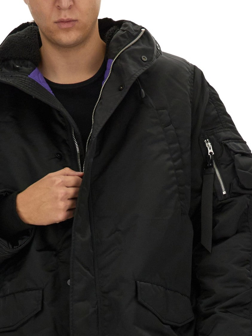 "N-3B" Long Bomber Jacket