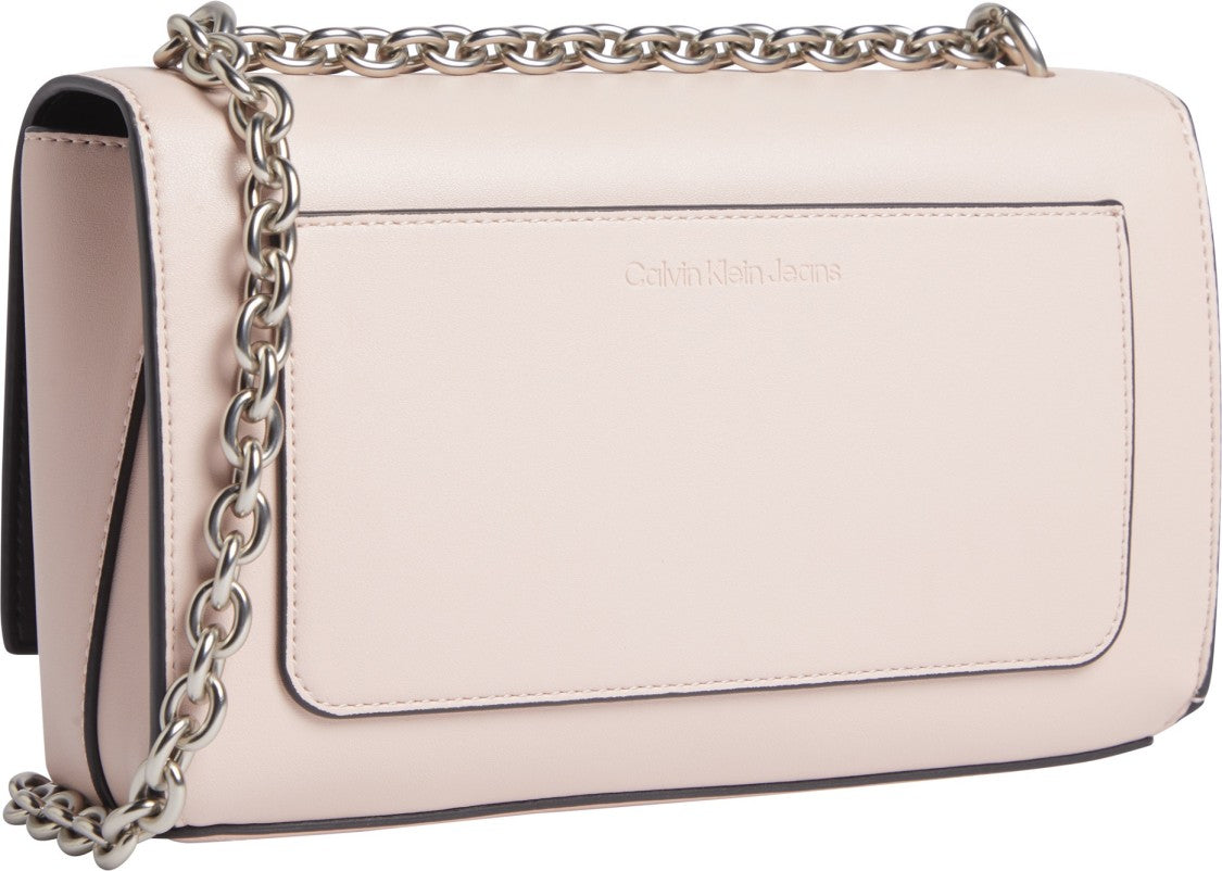 Convertible Eco-Leather Shoulder Bag With Magnetic Flap Closure