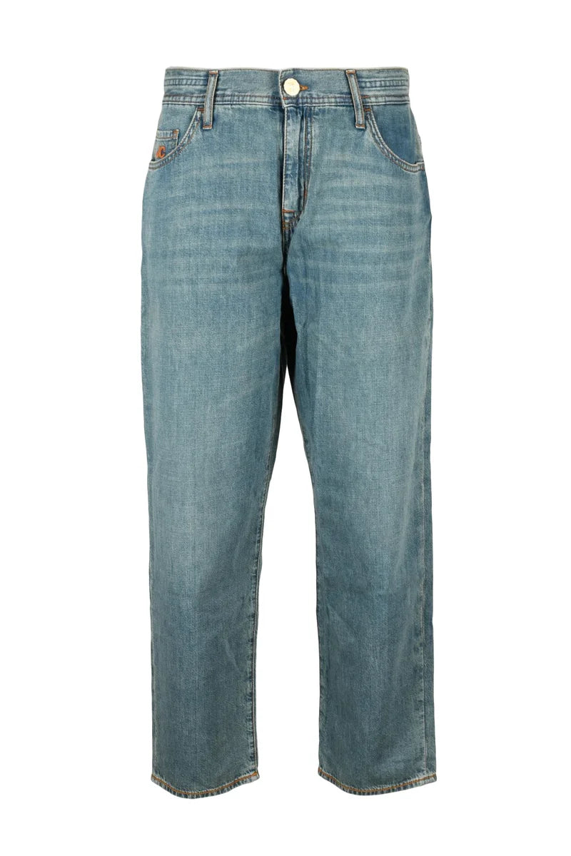 Cotton Jeans - Light Blue