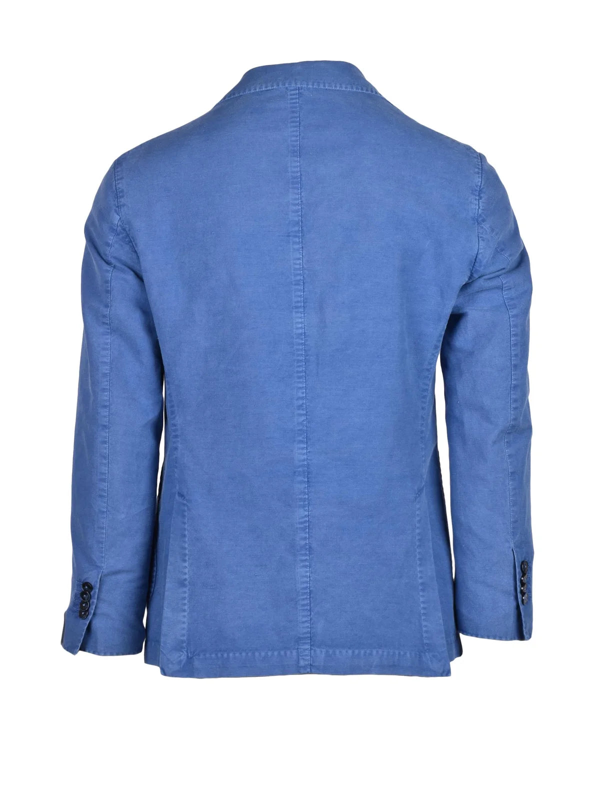 Cotton Linen Jacket - Blue