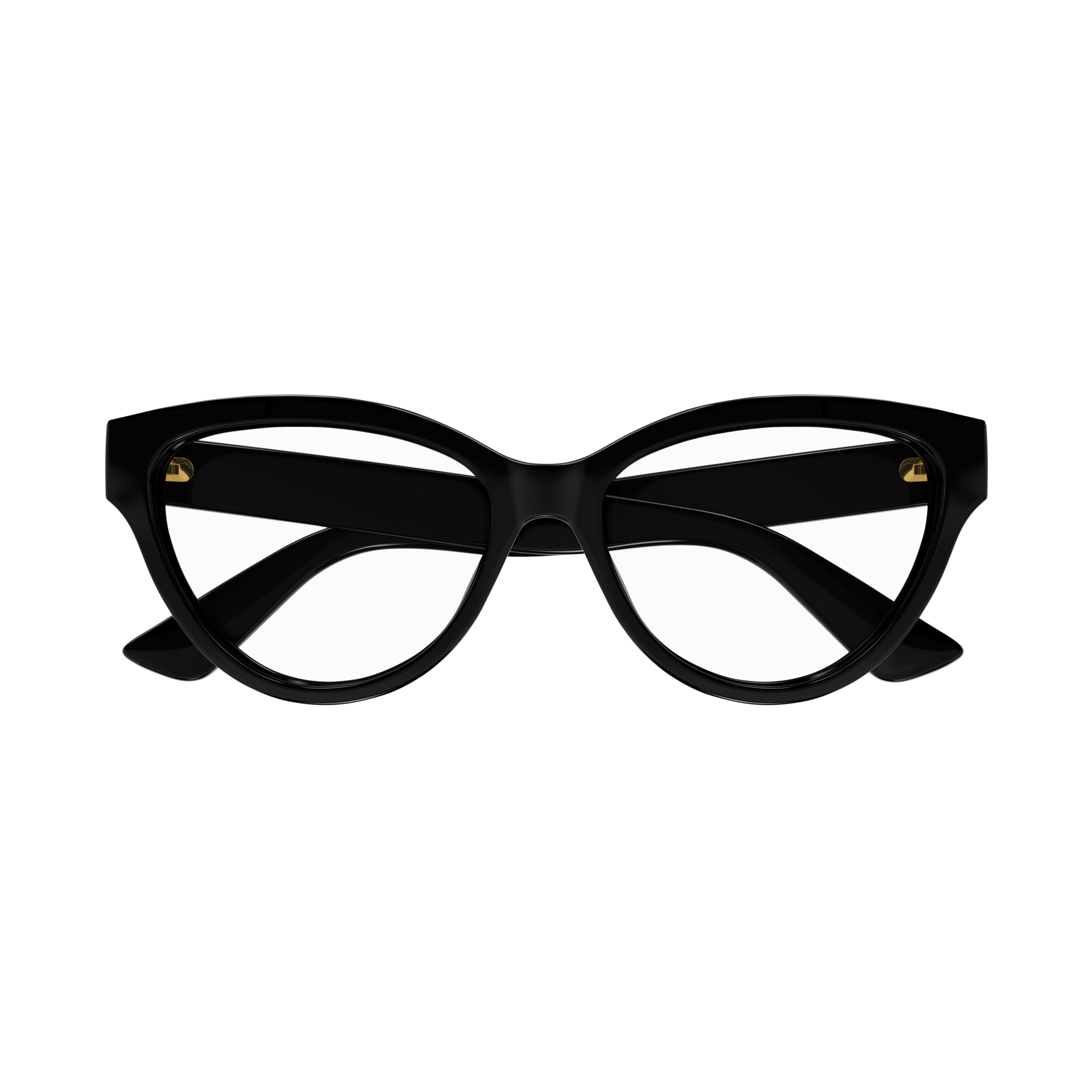 Gg1581o Glossy Black Cat-Eye Eyeglasses