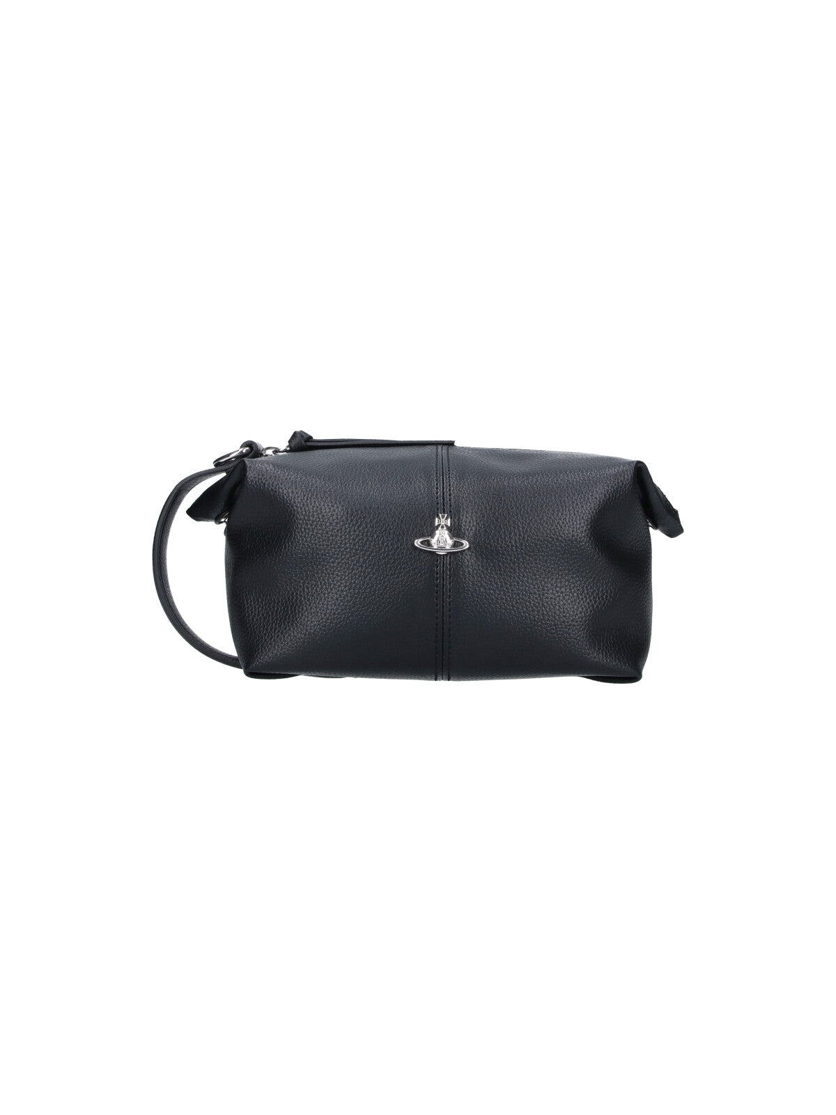 Black Wash Bag Textured PU Pouch