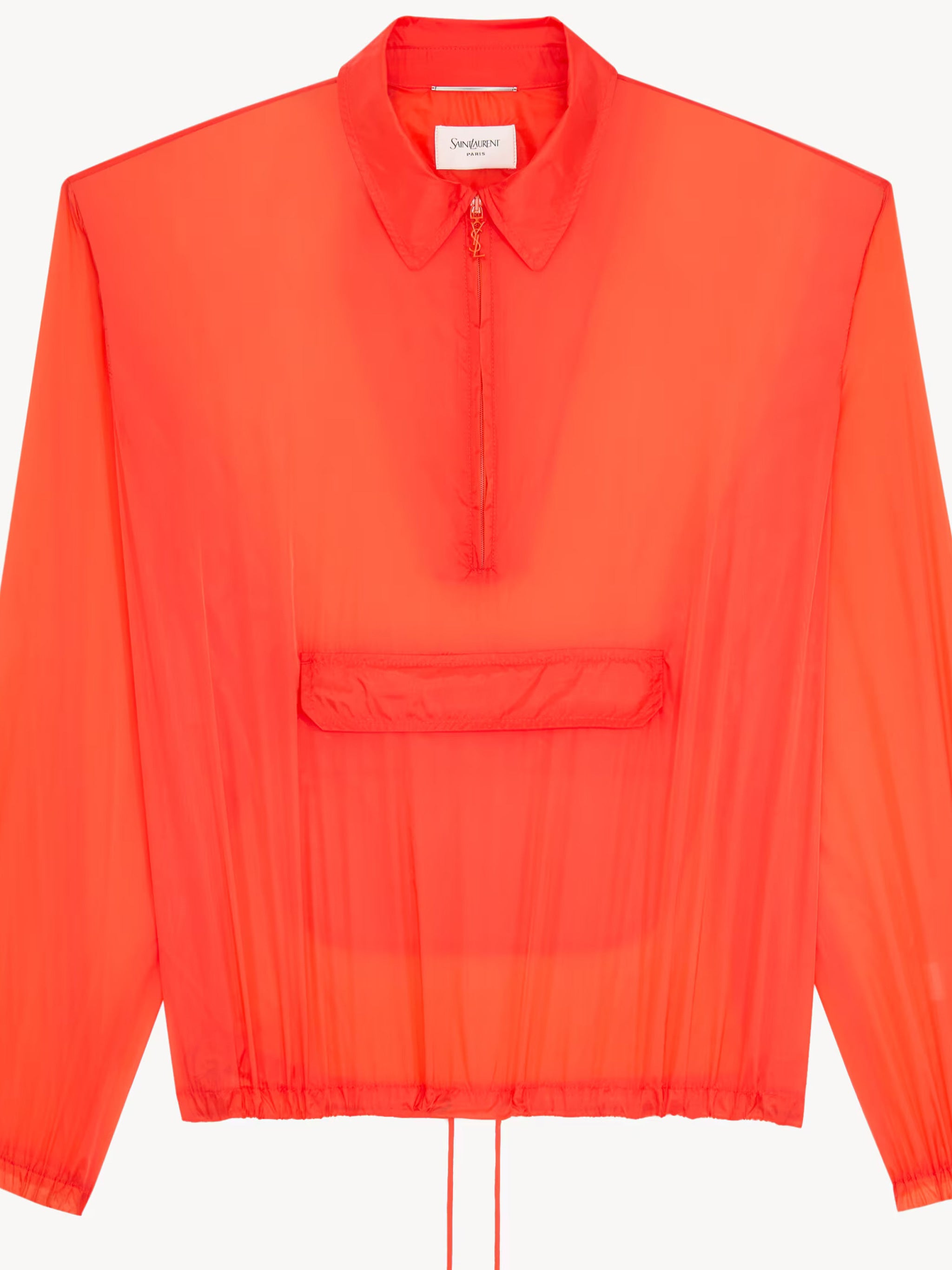 Orange A Vento Windbreaker