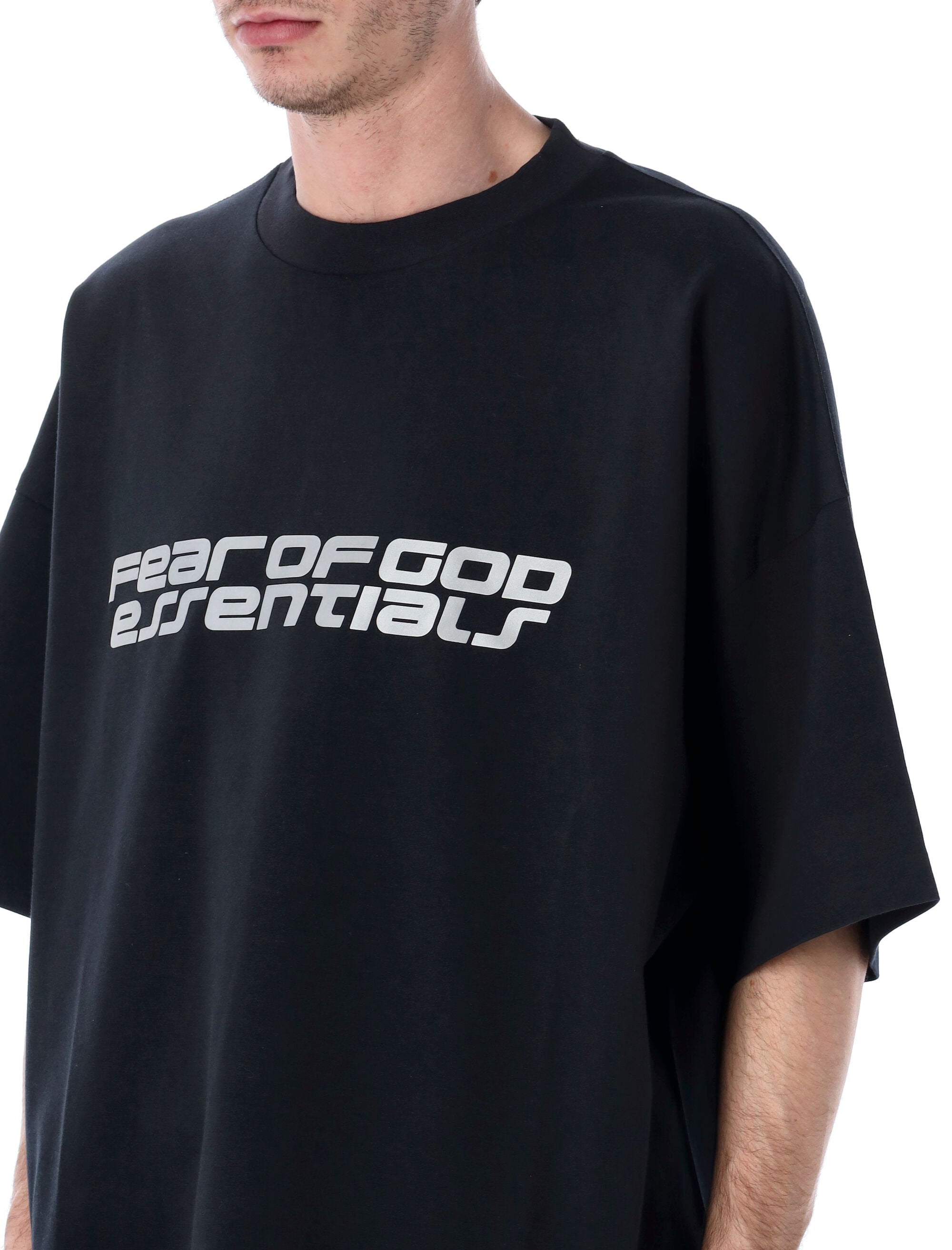 Essentials 90s Ponte Tee Black