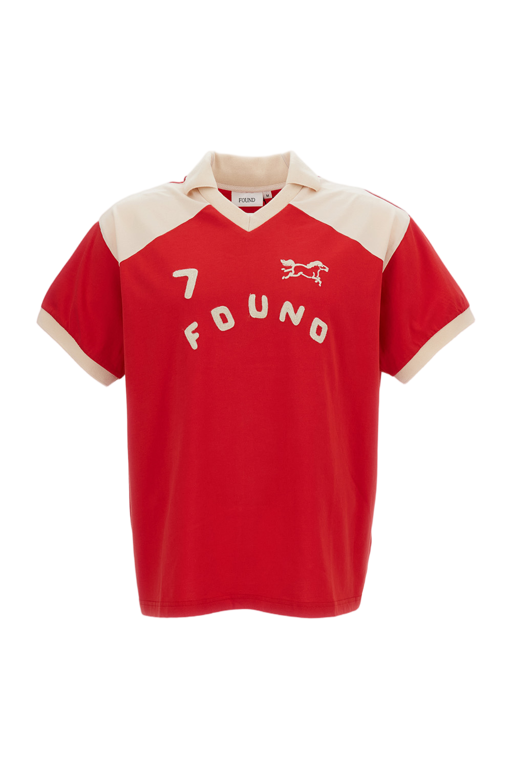 Vintage Sports-Style Jersey with Embroidered Details