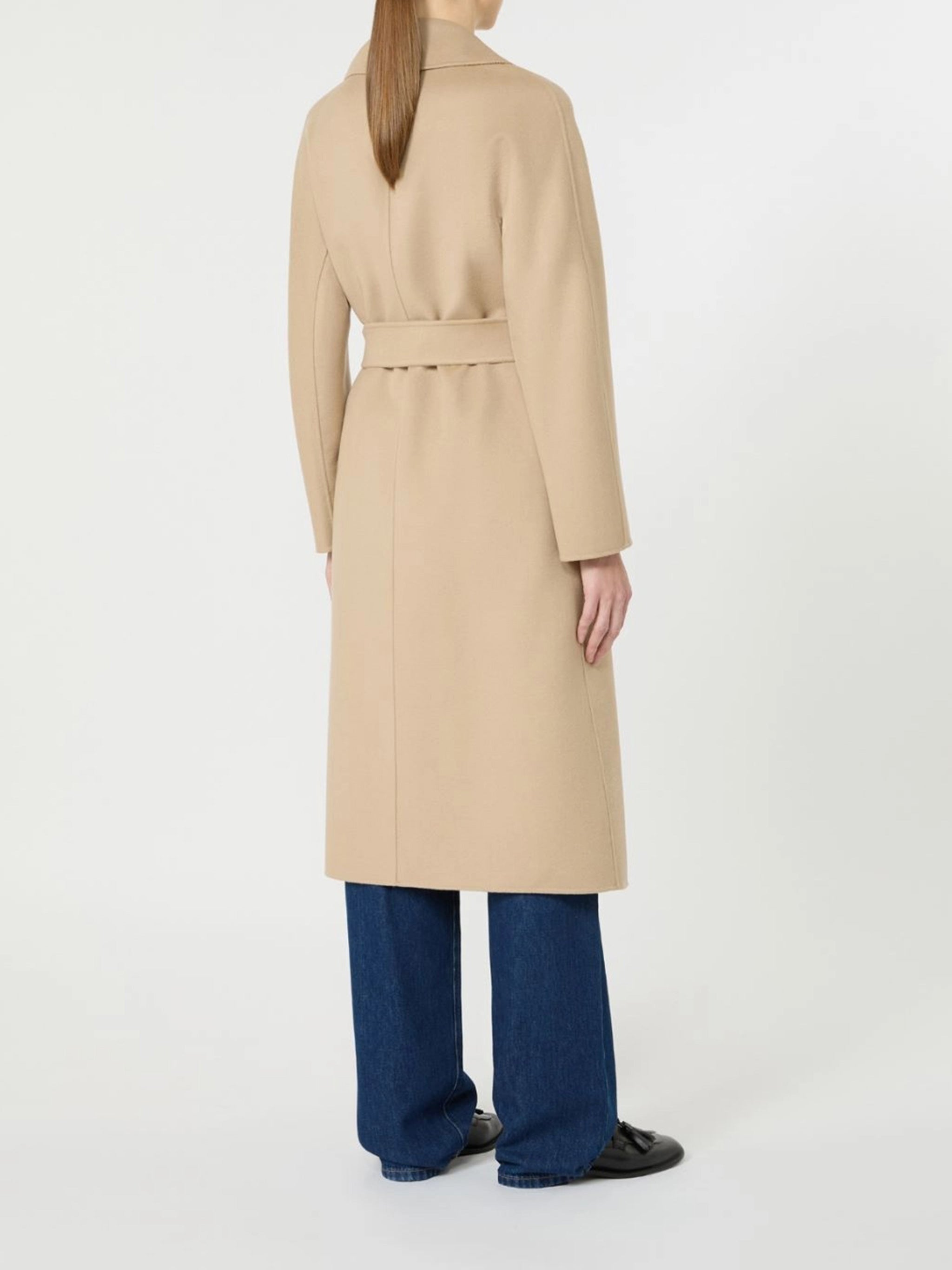 Cles Belted Waist Long Coat