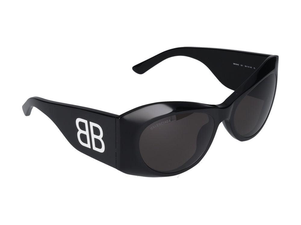 Sunglasses Balenciaga BB0394S 001 black black grey 59/19/145