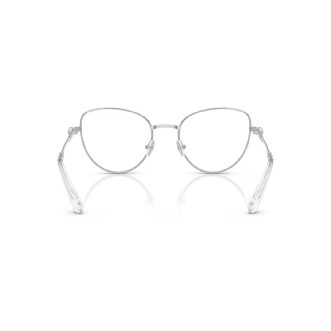 0sk1022 Silver Cat-Eye Metal Sunglasses