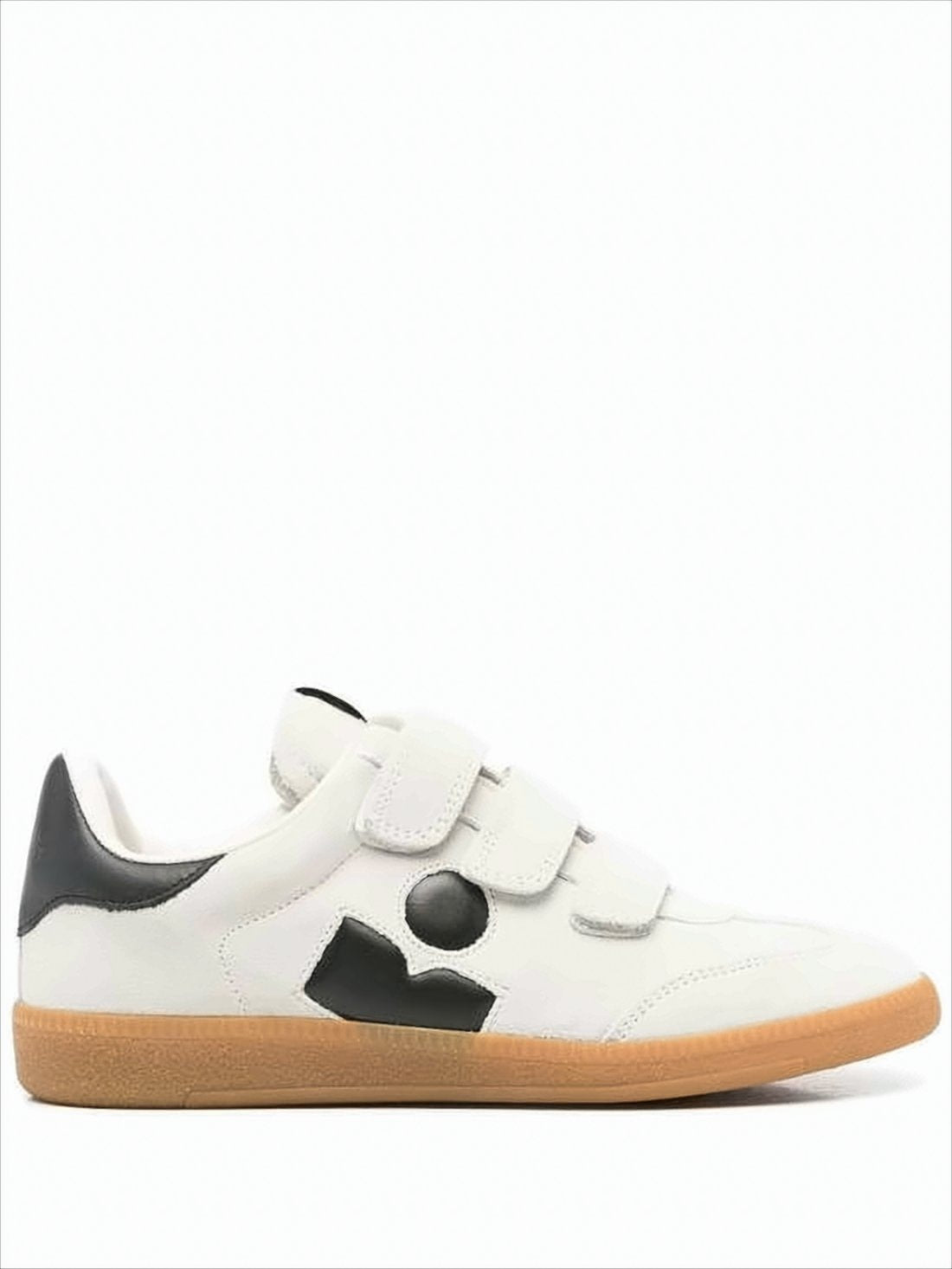 Low-Top Sneakers with Velcro Closure