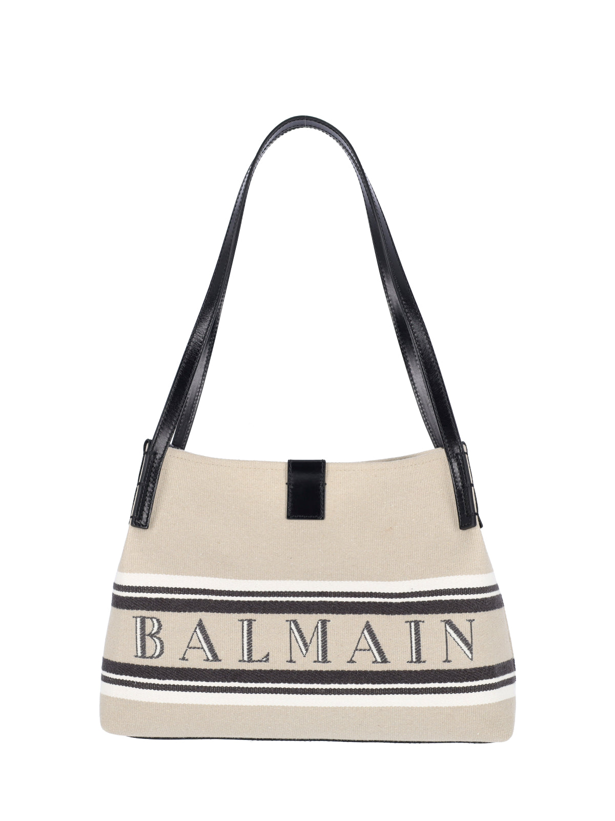 Structured White Bag With Minimalist Design
