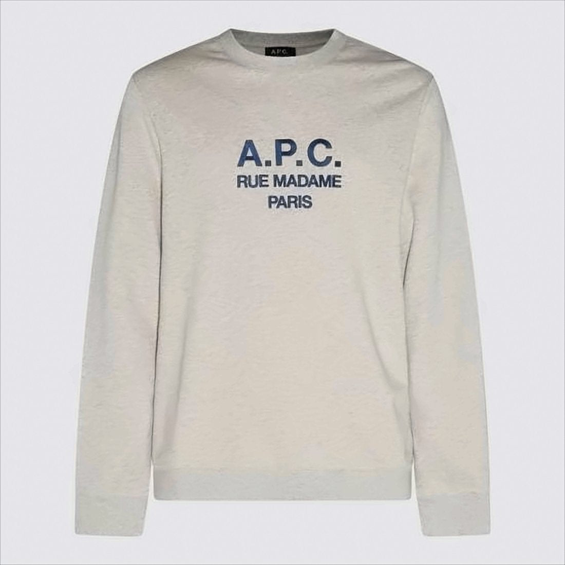 Long-Sleeve Crew Neck Cotton T-Shirt