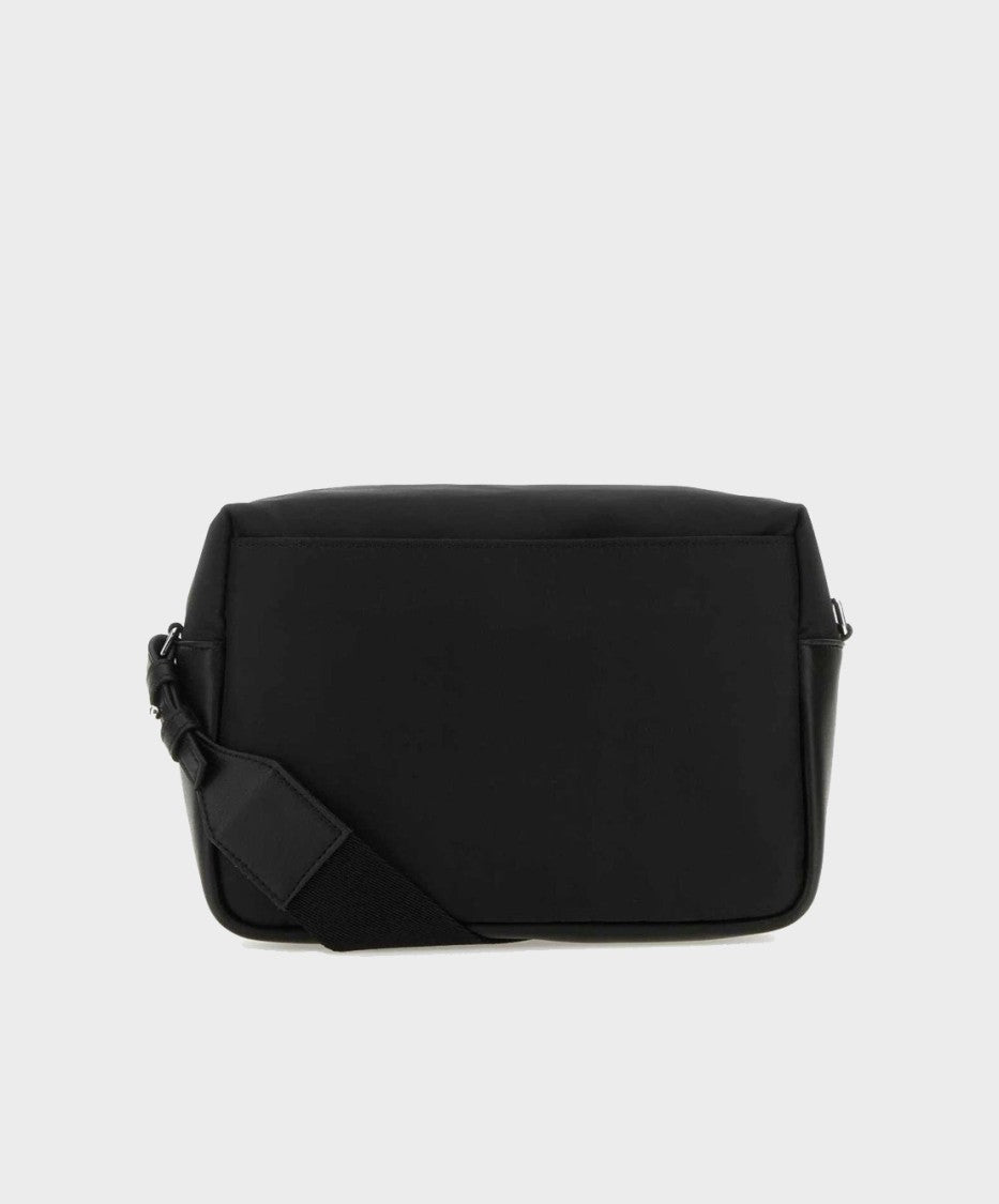 Compact Black Bag With Bold Mcqueen Lettering