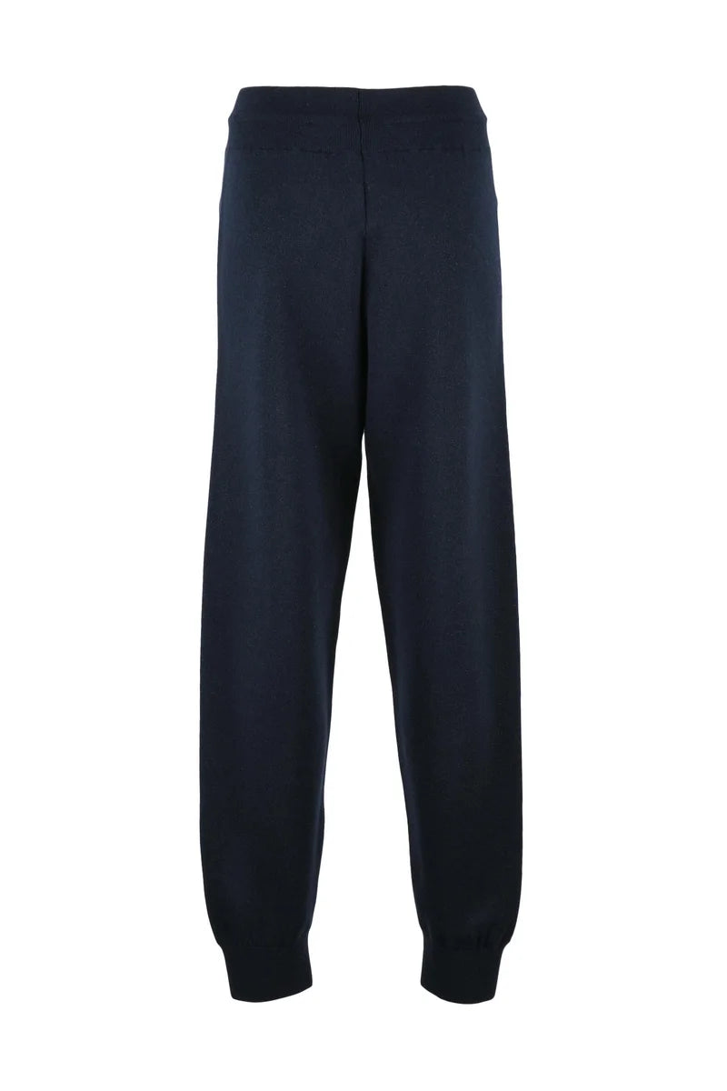 Knit Trousers Luxury - Blue