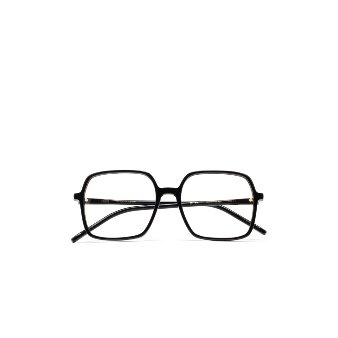 Sweet Geometric Black Eyeglasses with Minimalist Design