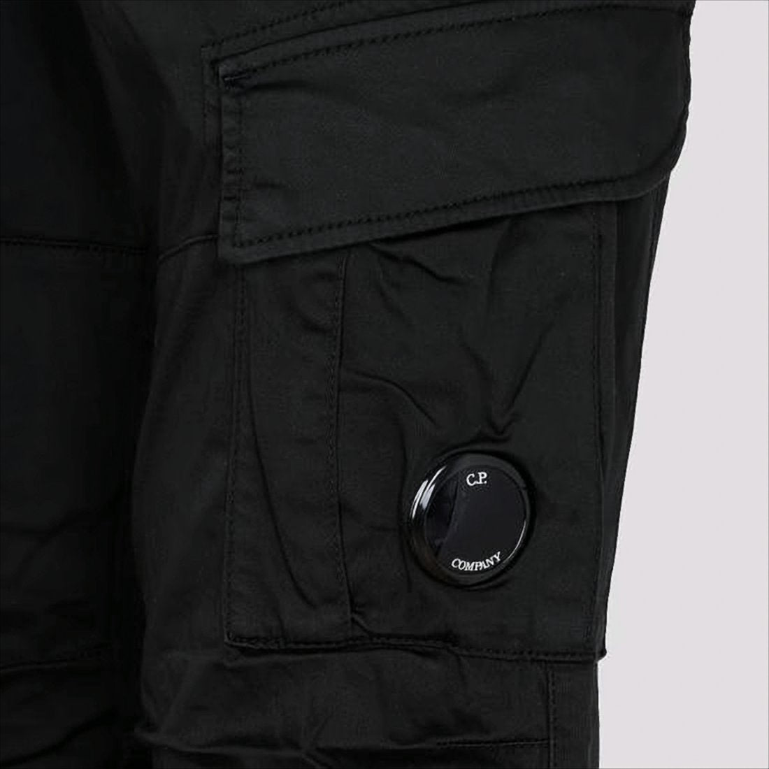 Tailored Black Cargo Pants