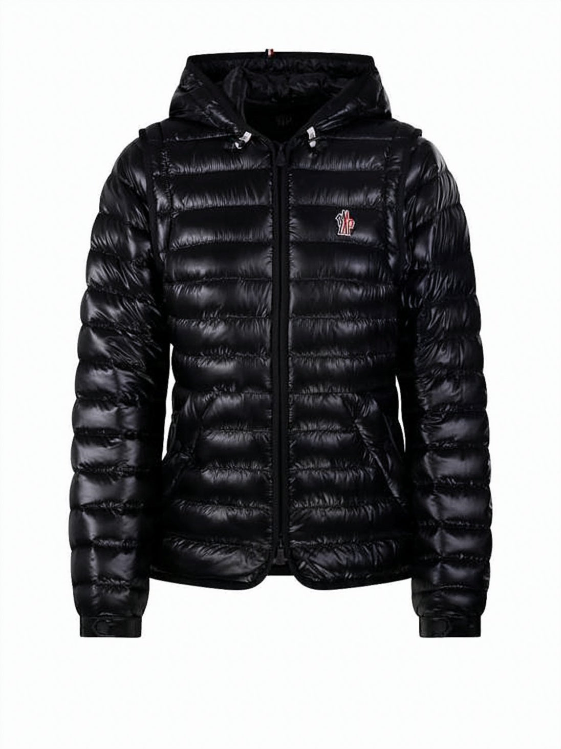 Glossy Quilted Short Puffer Jacket