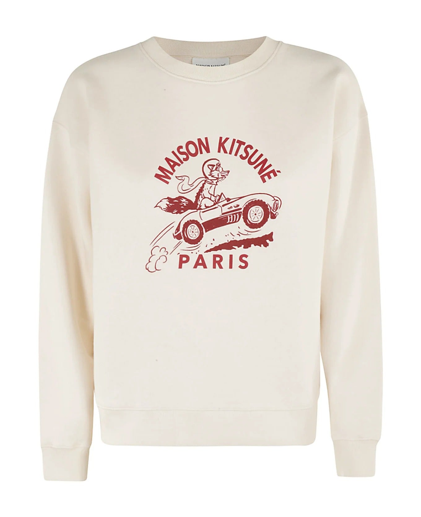 Relaxed-Fit Long-Sleeved Graphic Sweatshirt