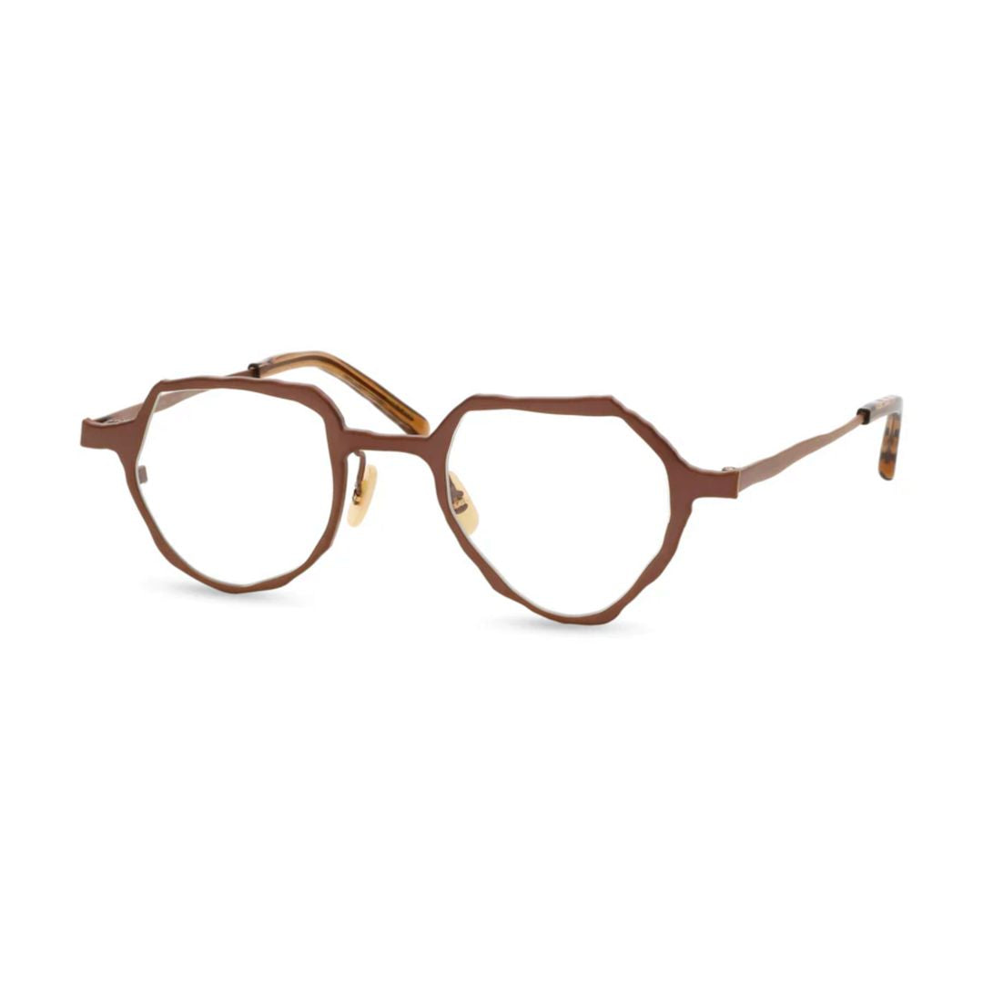 Mm-0085 Angular Polygonal Titanium Eyeglasses