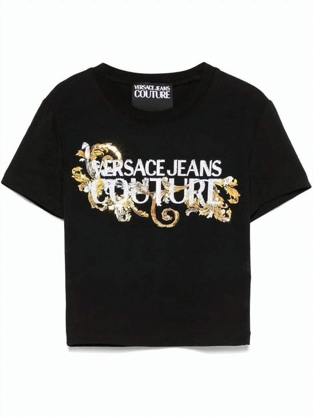 Cropped Black T-shirt