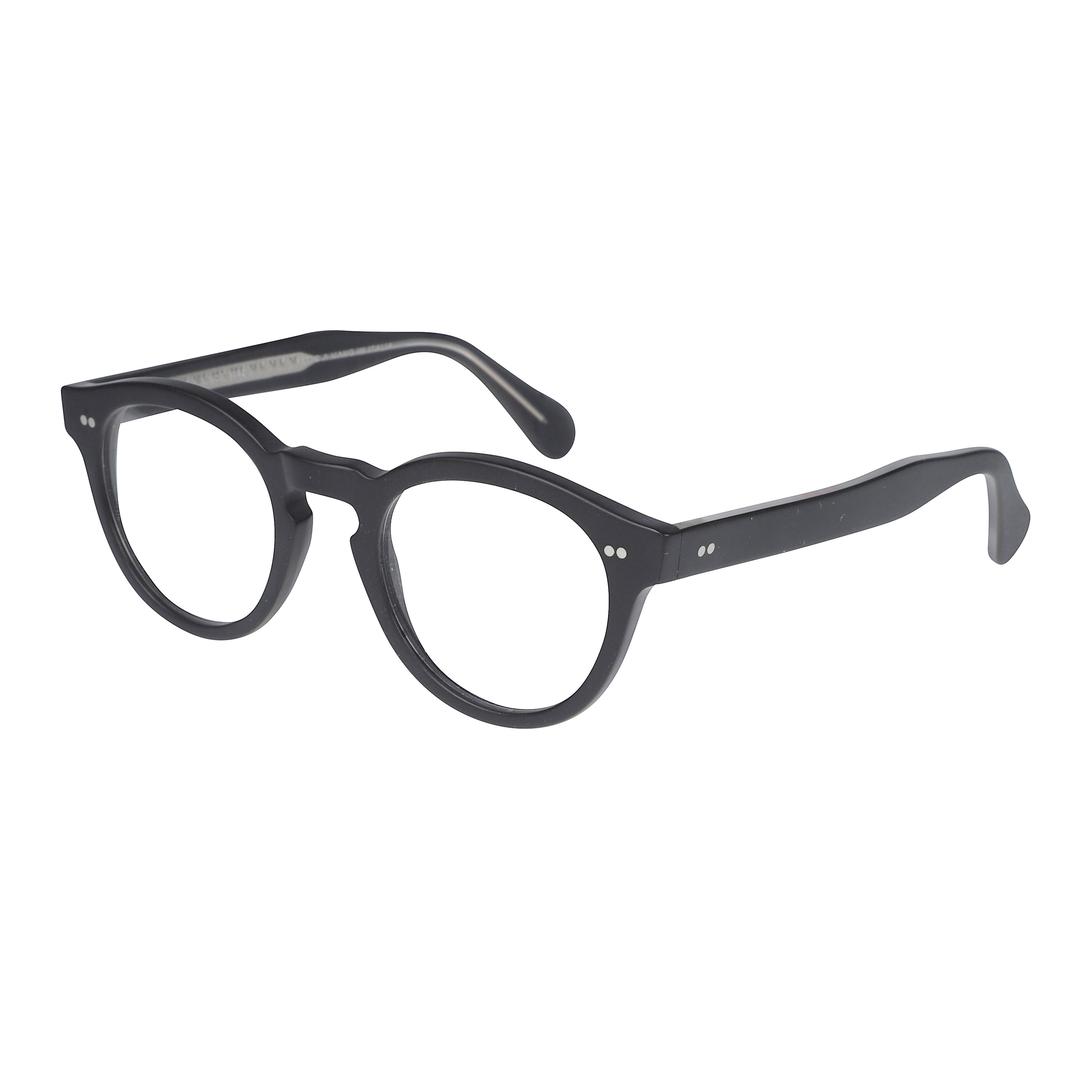 Tony-K Classic Round Frame Sunglasses with Keyhole Bridge