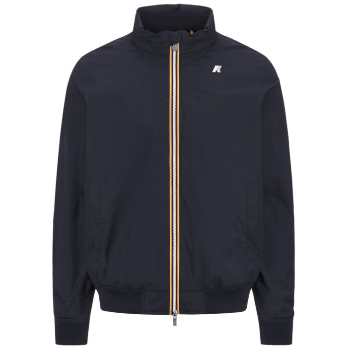 Stretch Nylon Jacket With Concealed Hood