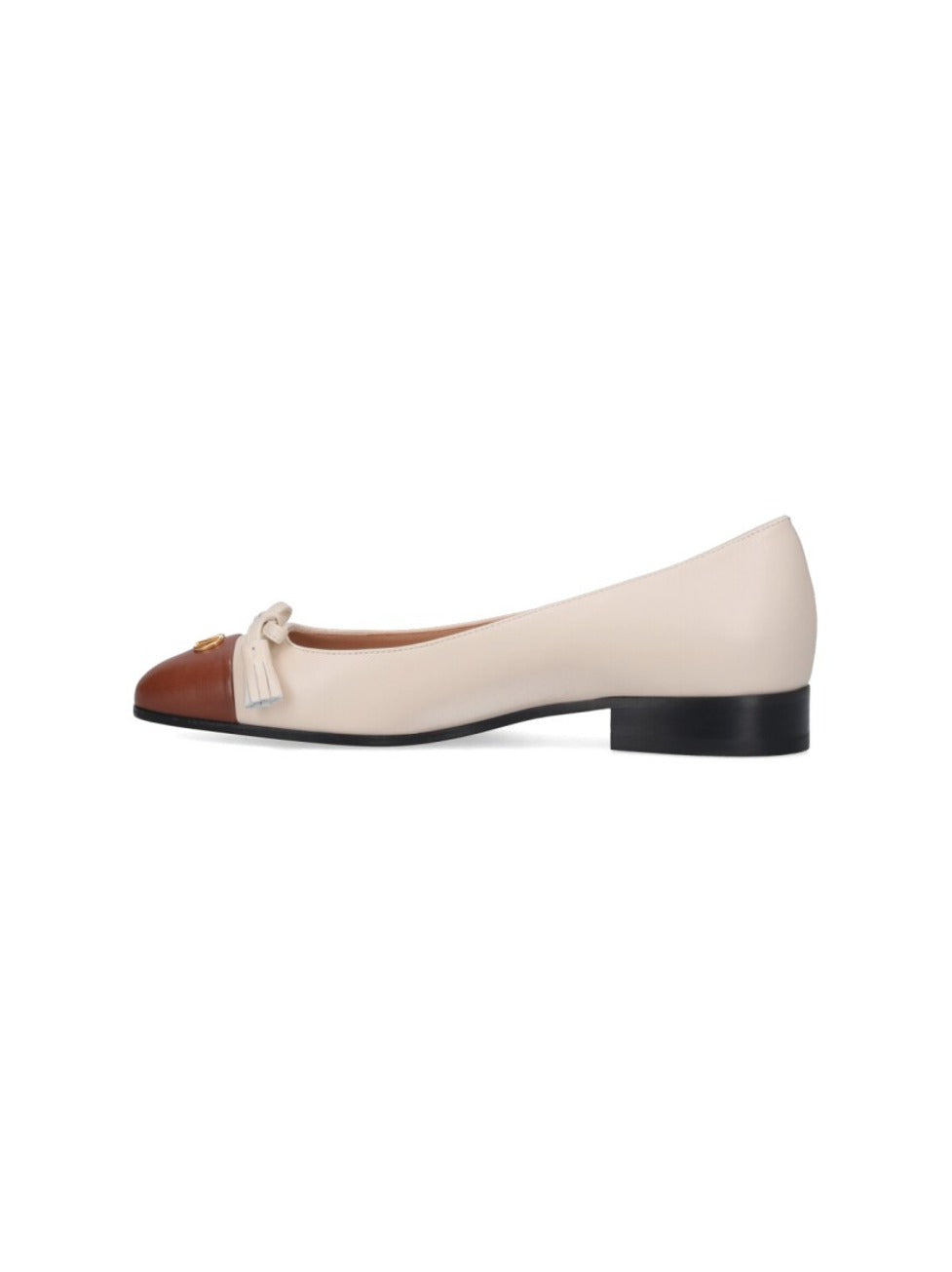 "Valet Du Roi" Ballet Flats – Cream