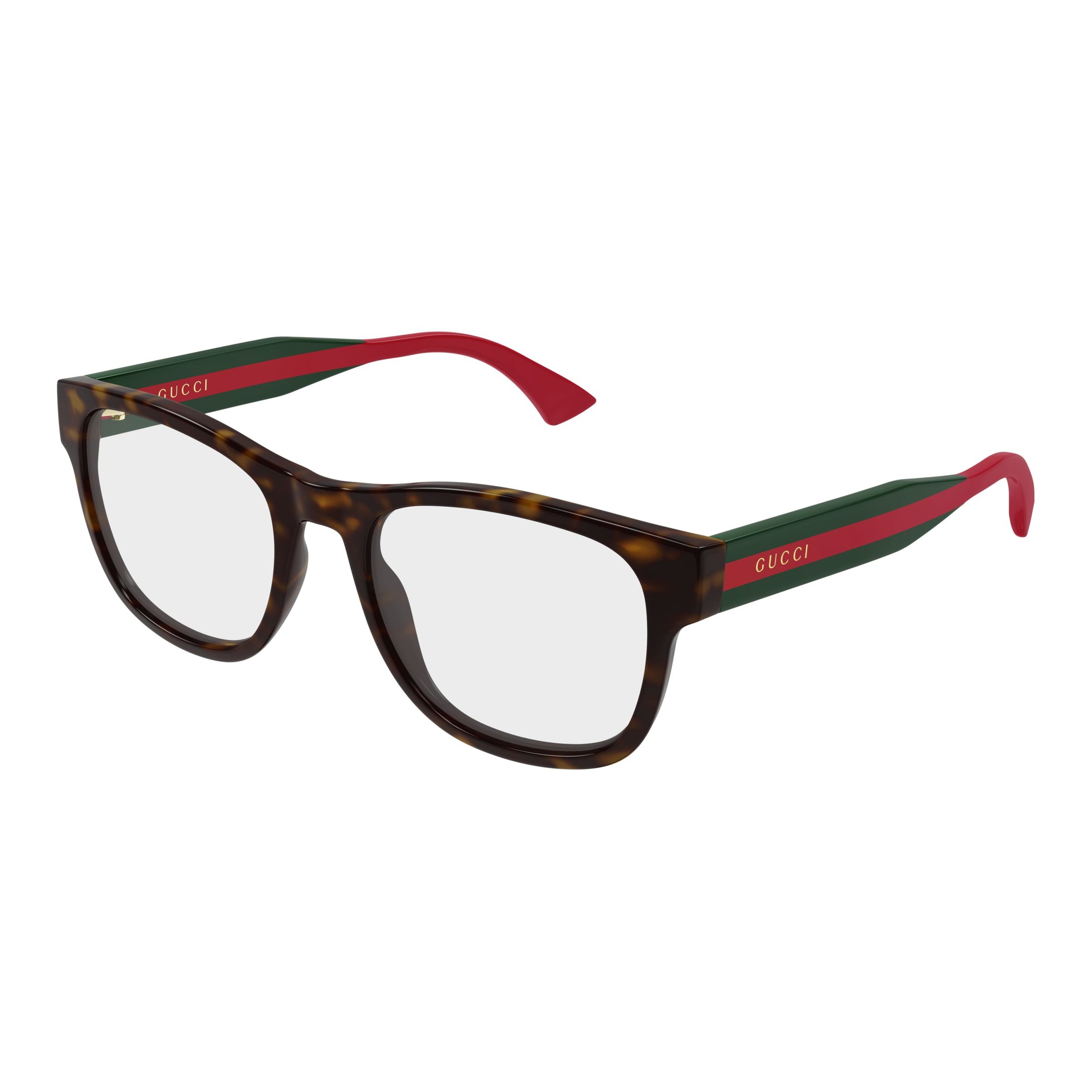 Gg0004onn Tortoiseshell Square Eyeglasses