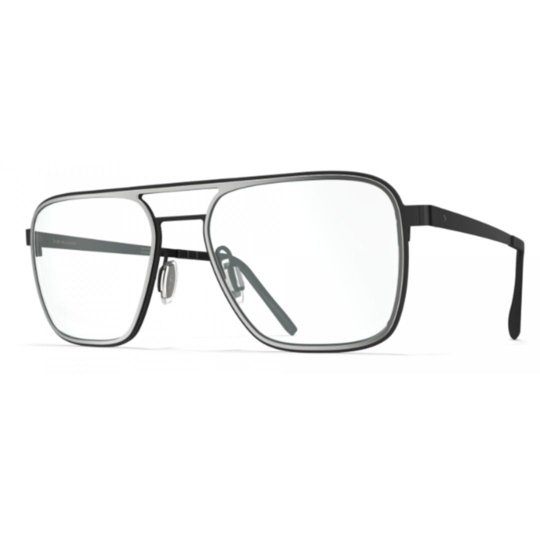 Bf868 Ventura Rectangular Frame Beta-Titanium Eyeglasses with Double Bridge Design