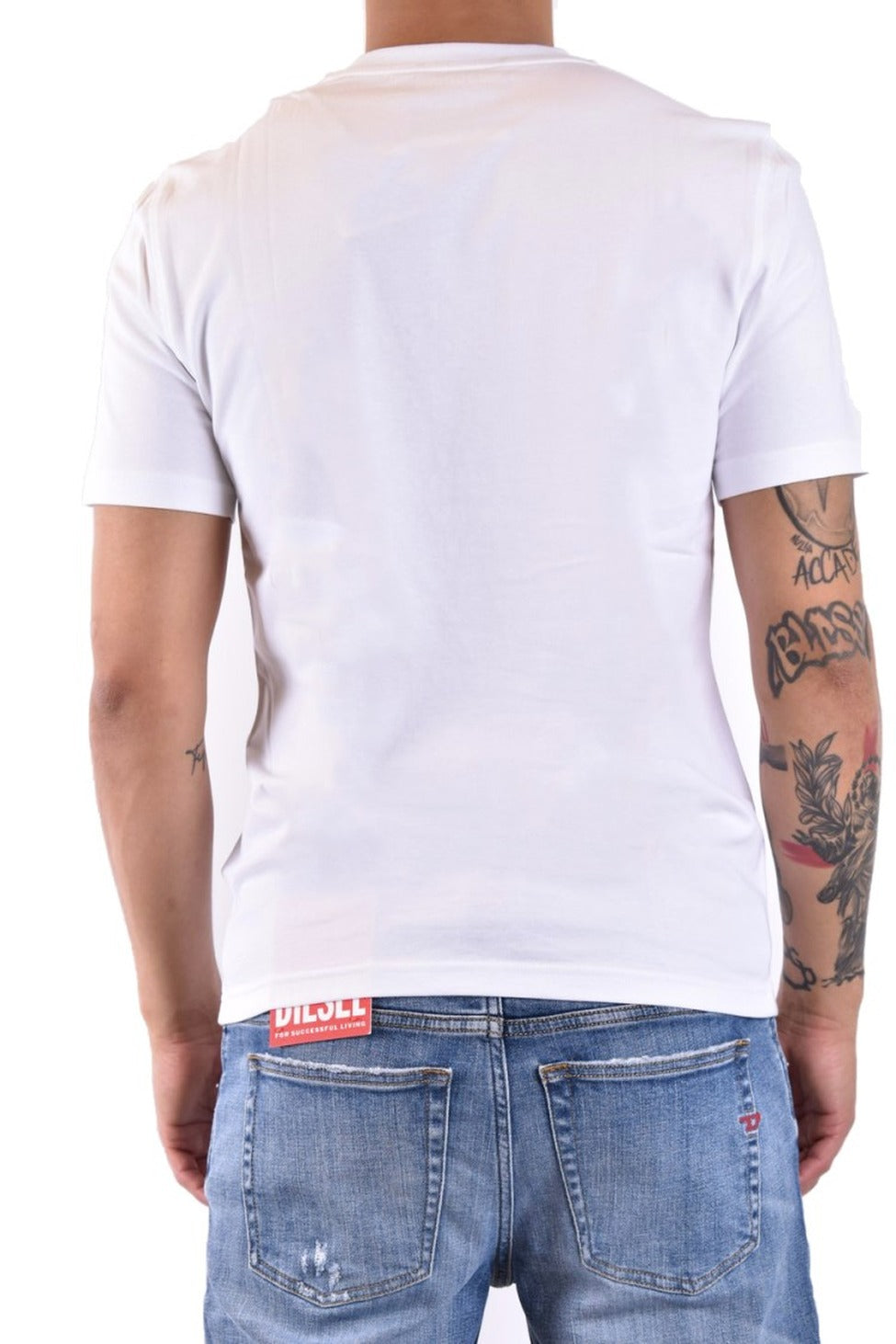 Classic Cotton T-Shirt With Iconic Moschino Logo For Men