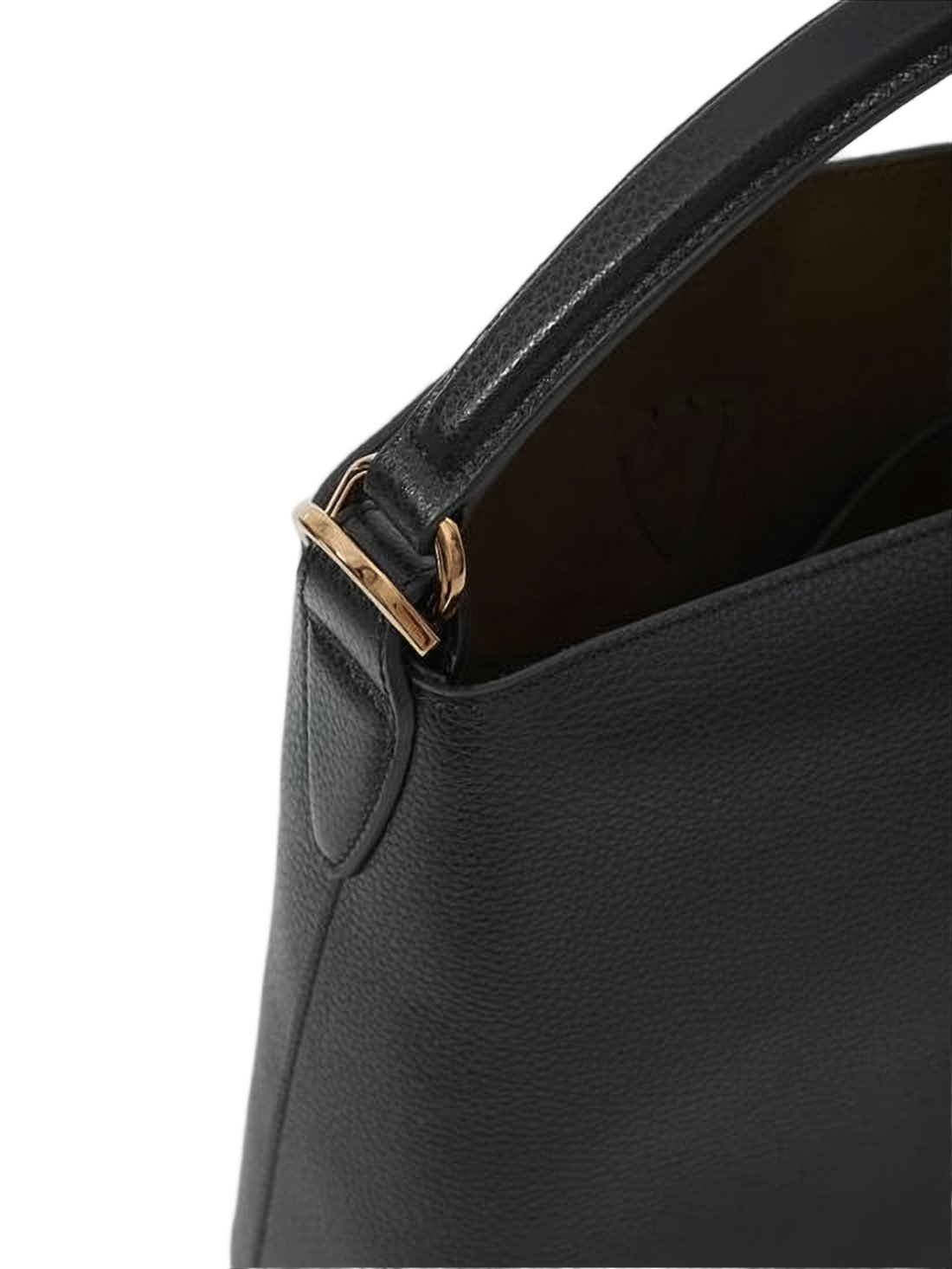 Textured Calf Leather Crossbody Bag