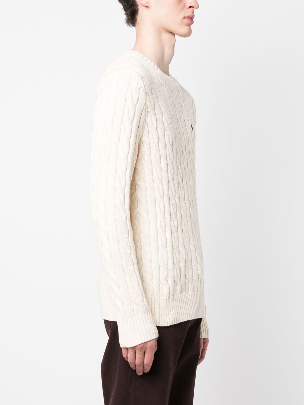 Cable Knit Cotton Sweater