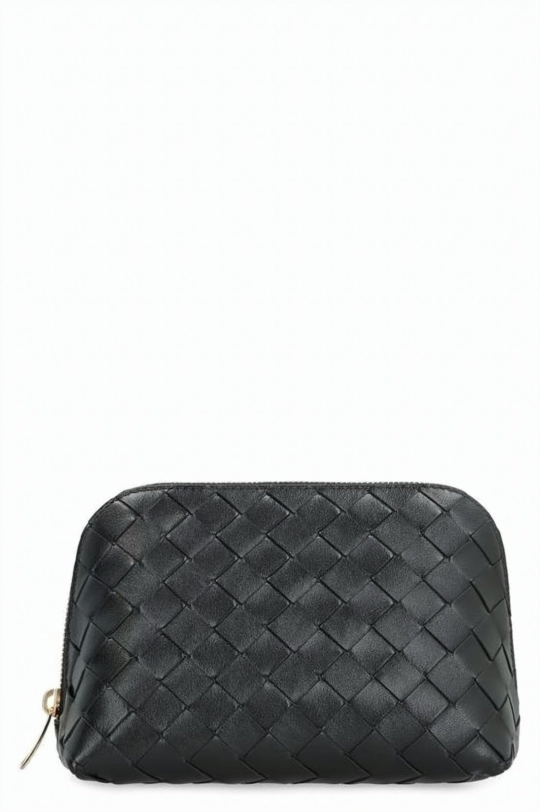 Woven Calf Leather Clutch