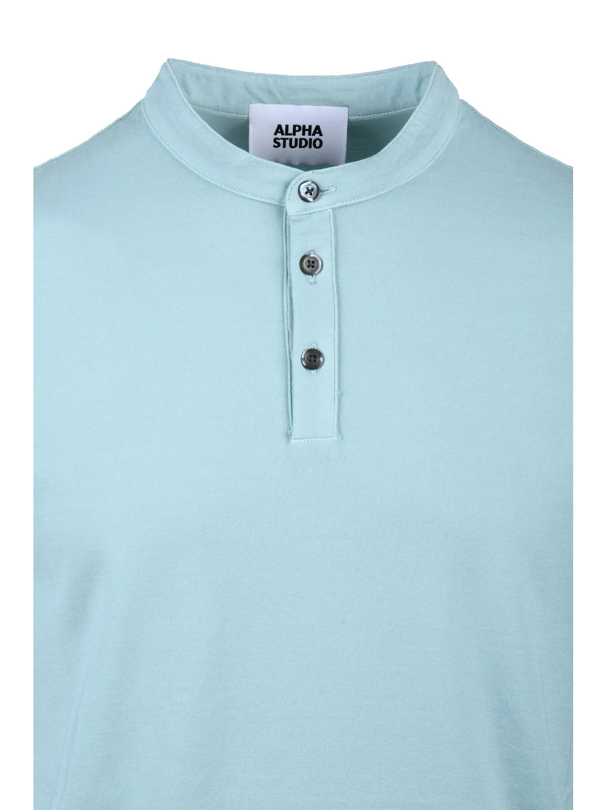 Aqua Cotton Elastane Stretch Henley