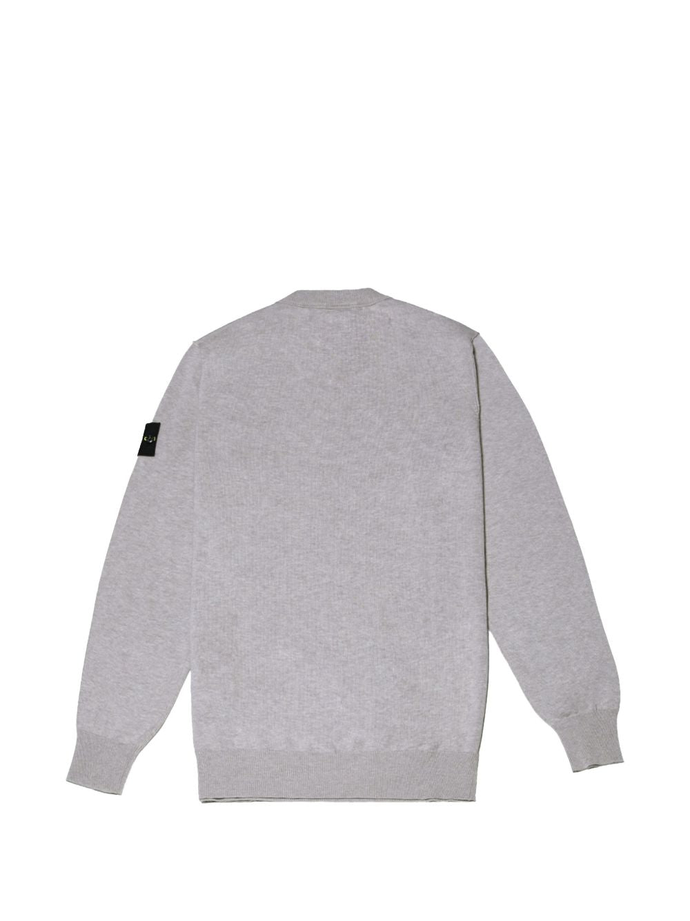 Ribbed Crewneck Cotton Sweatshirt