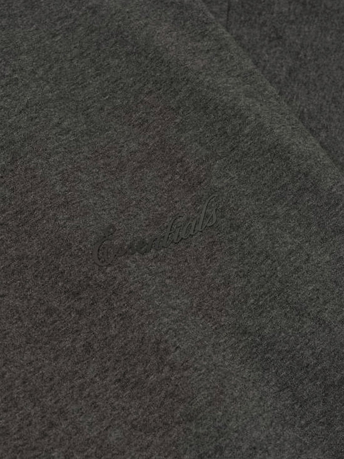 Boxy-Fit Short-Sleeved T-Shirt with Tonal Embroidery