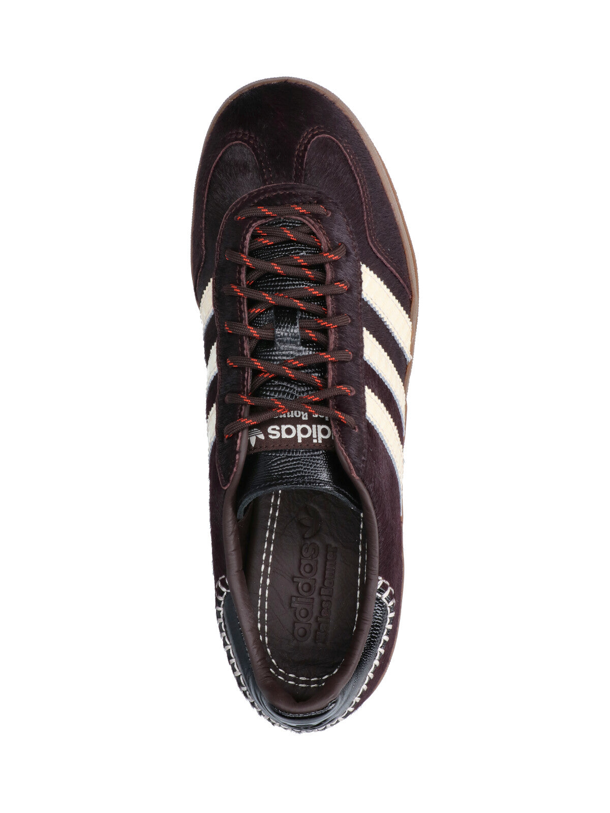 Dark Suede Bold Stripe Gum Sneakers