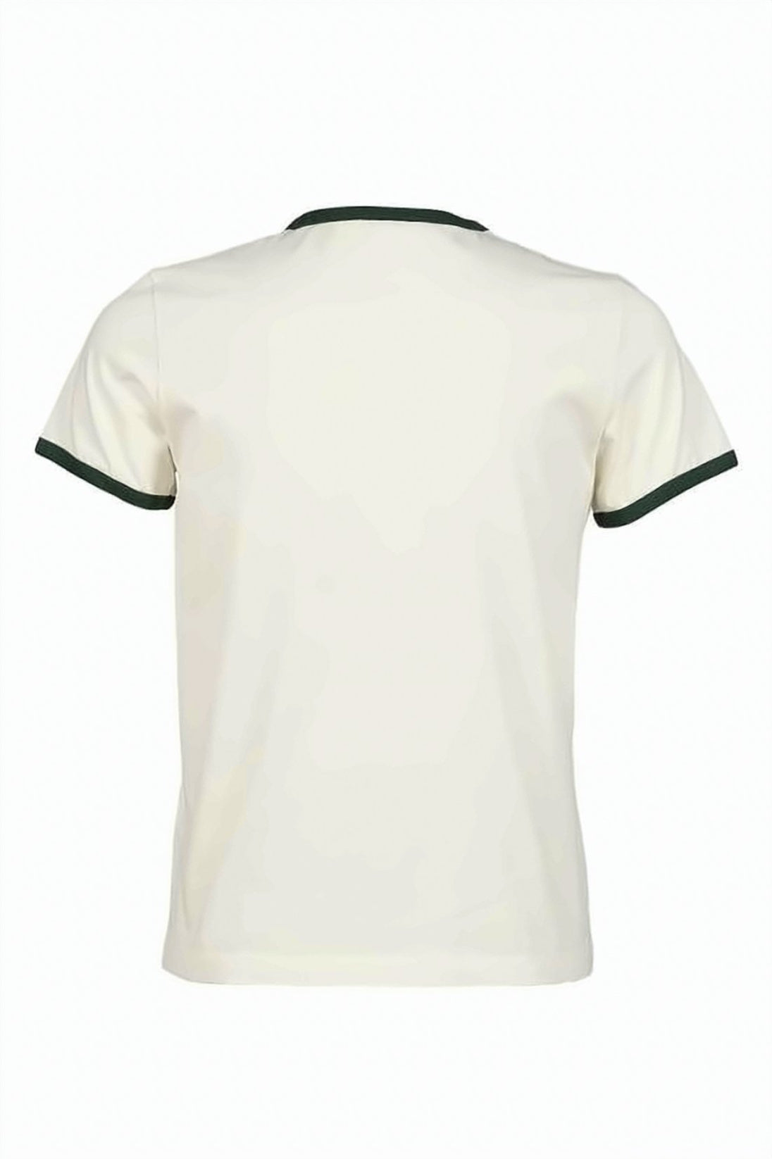 Cropped White T-Shirt with Bold Lettering