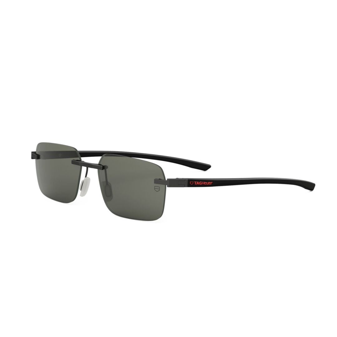 Th40039u Rimless Rectangular Sunglasses