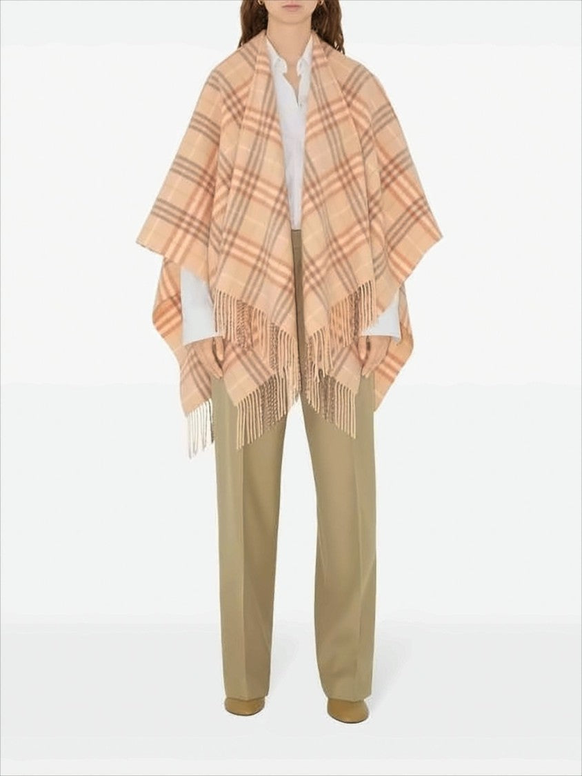 Oversized Wool and Cashmere Blend Scarf