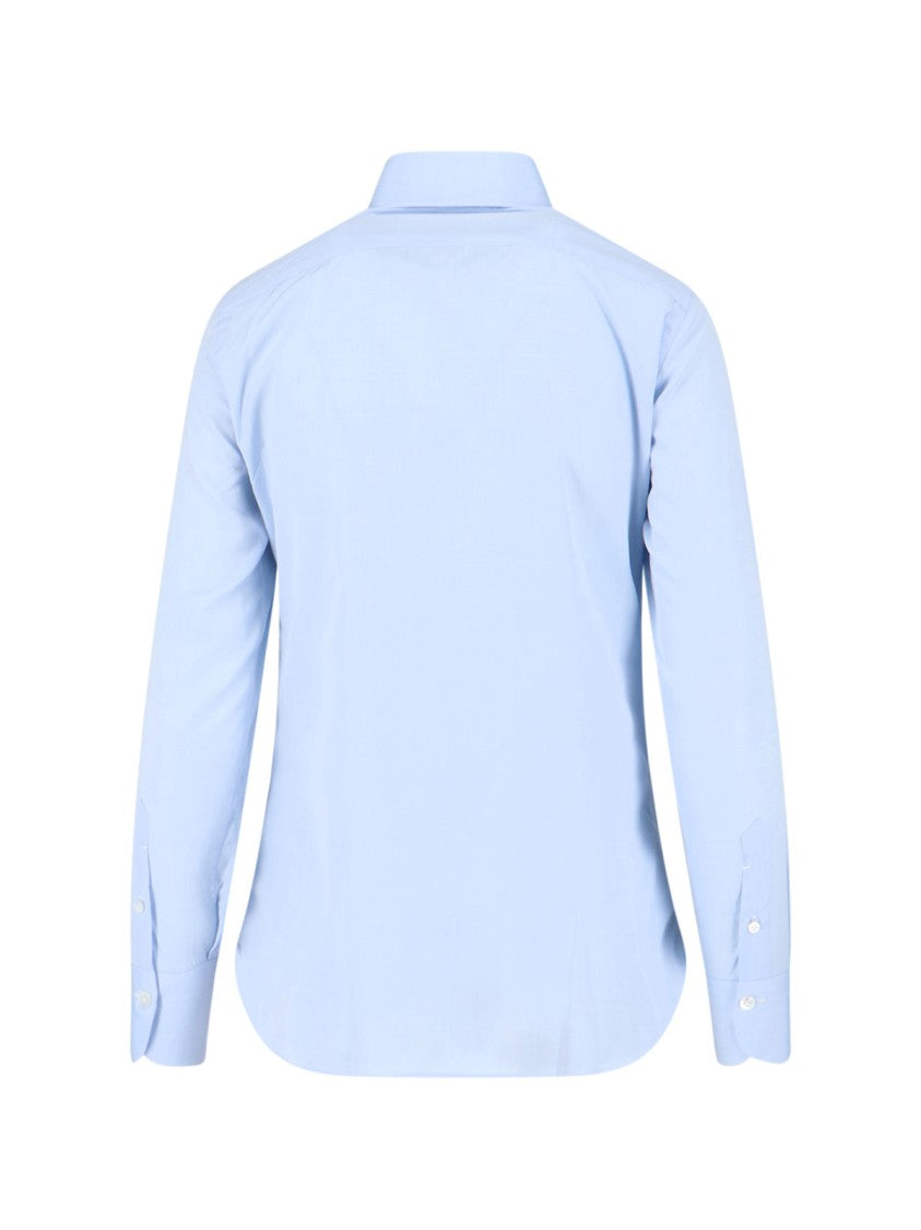 Classic Cotton Shirt – Light Blue