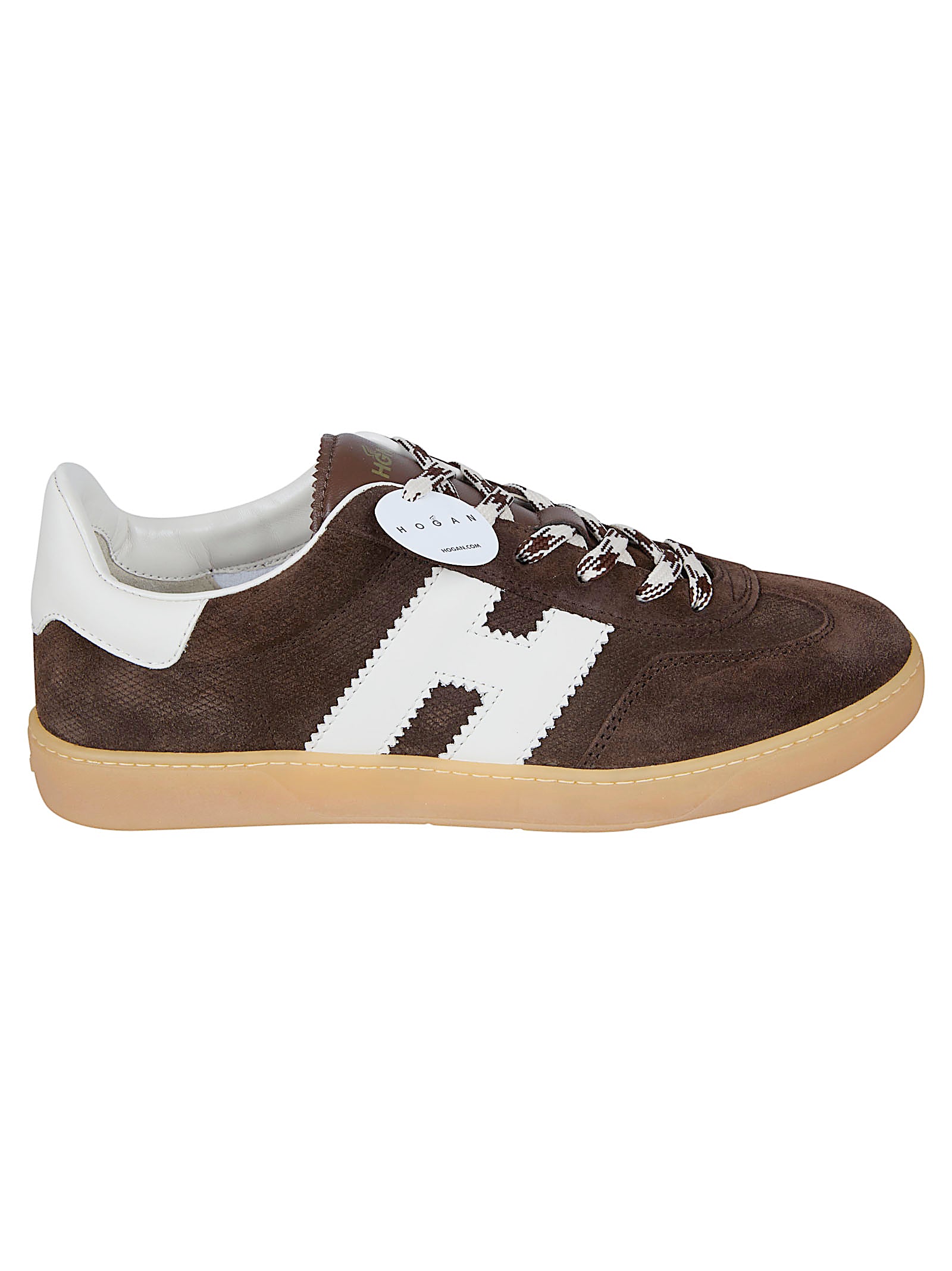 Low-Top Sneakers with Suede Upper