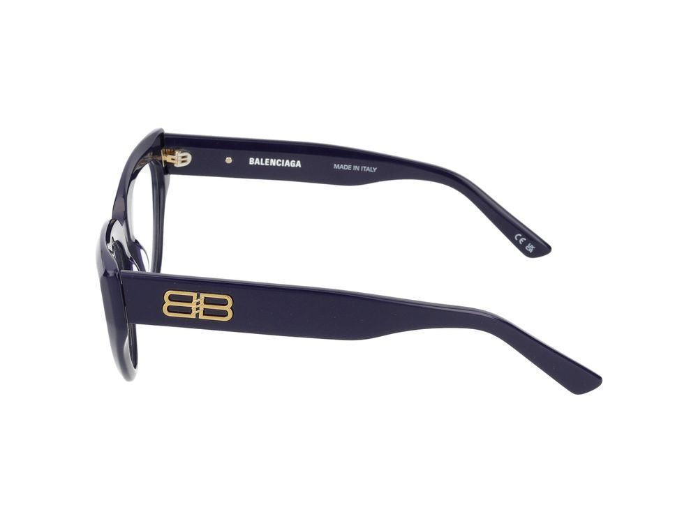 Eyeglasses BB0276O 004 blue blue transparent 53/18/140