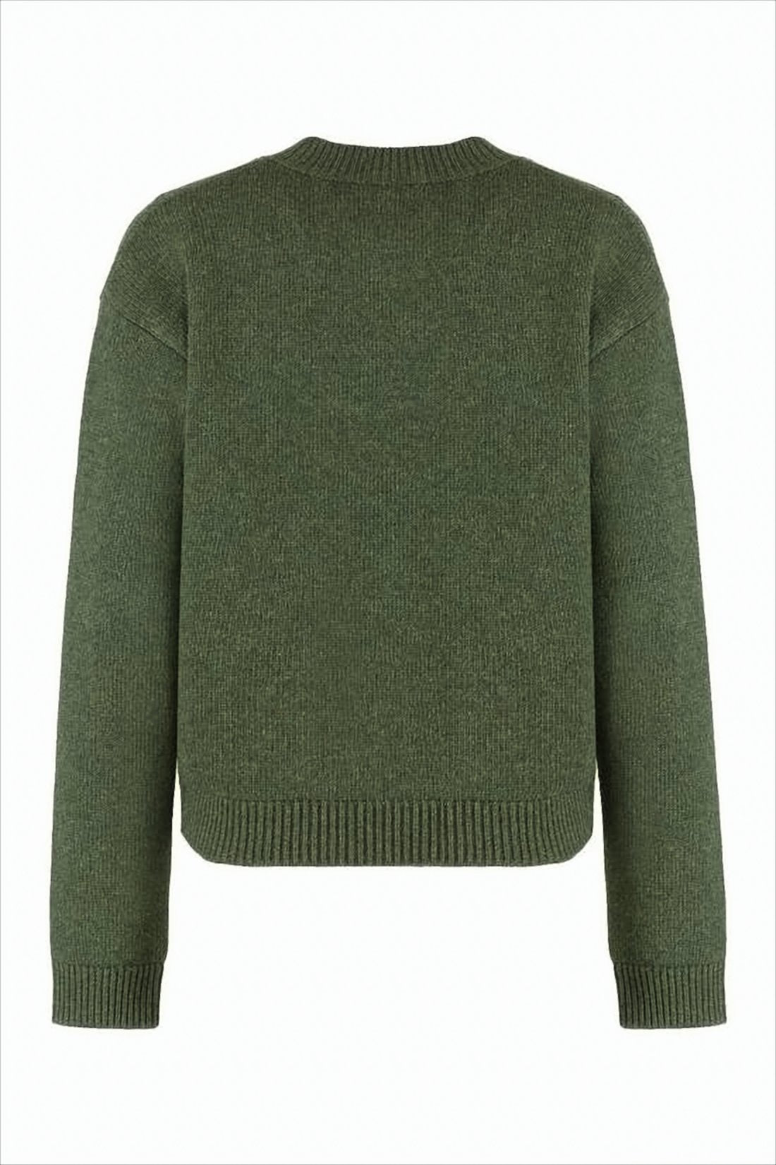Cropped Wool Sweater