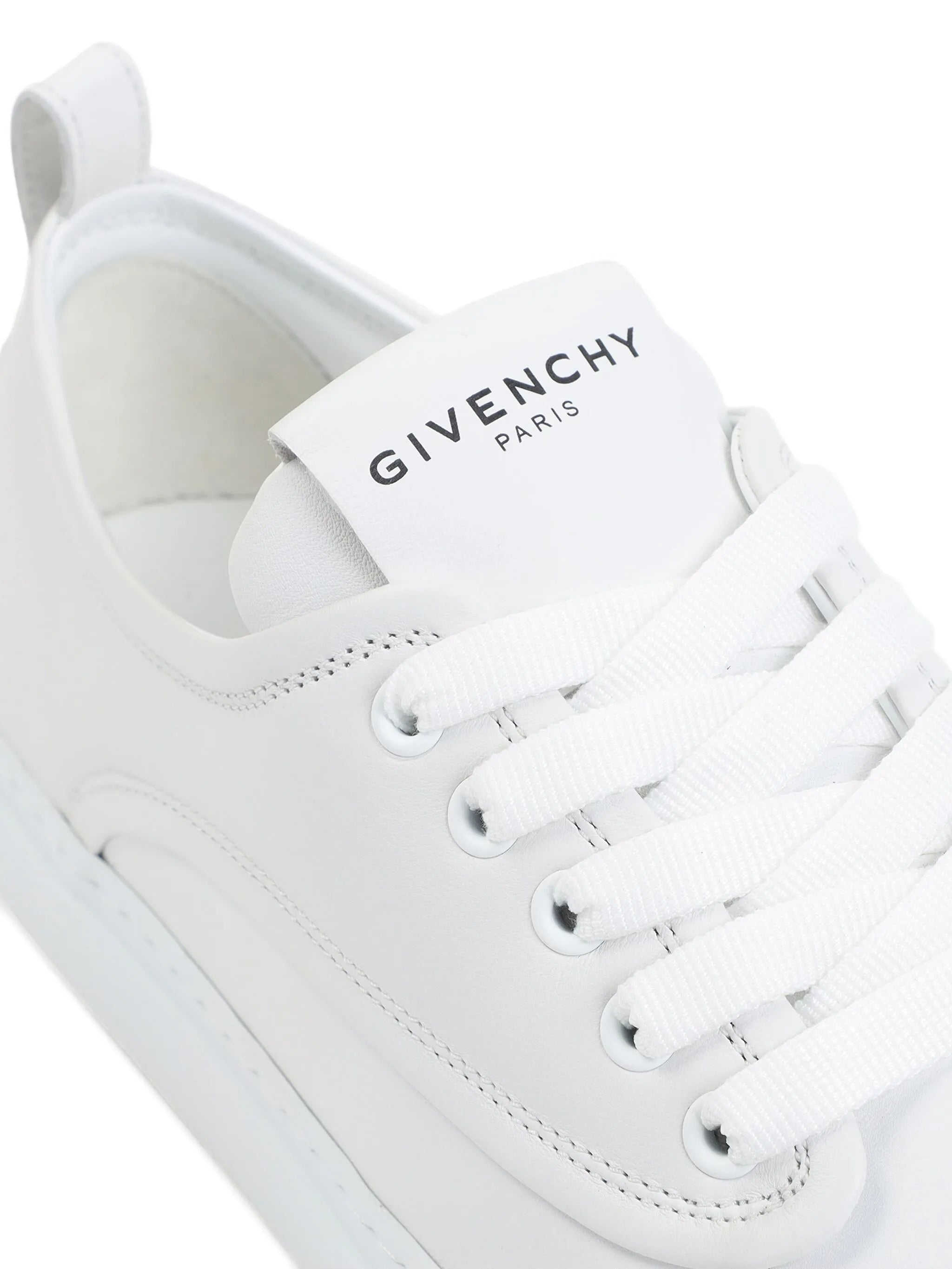 New City Low White Calf Leather Sneakers