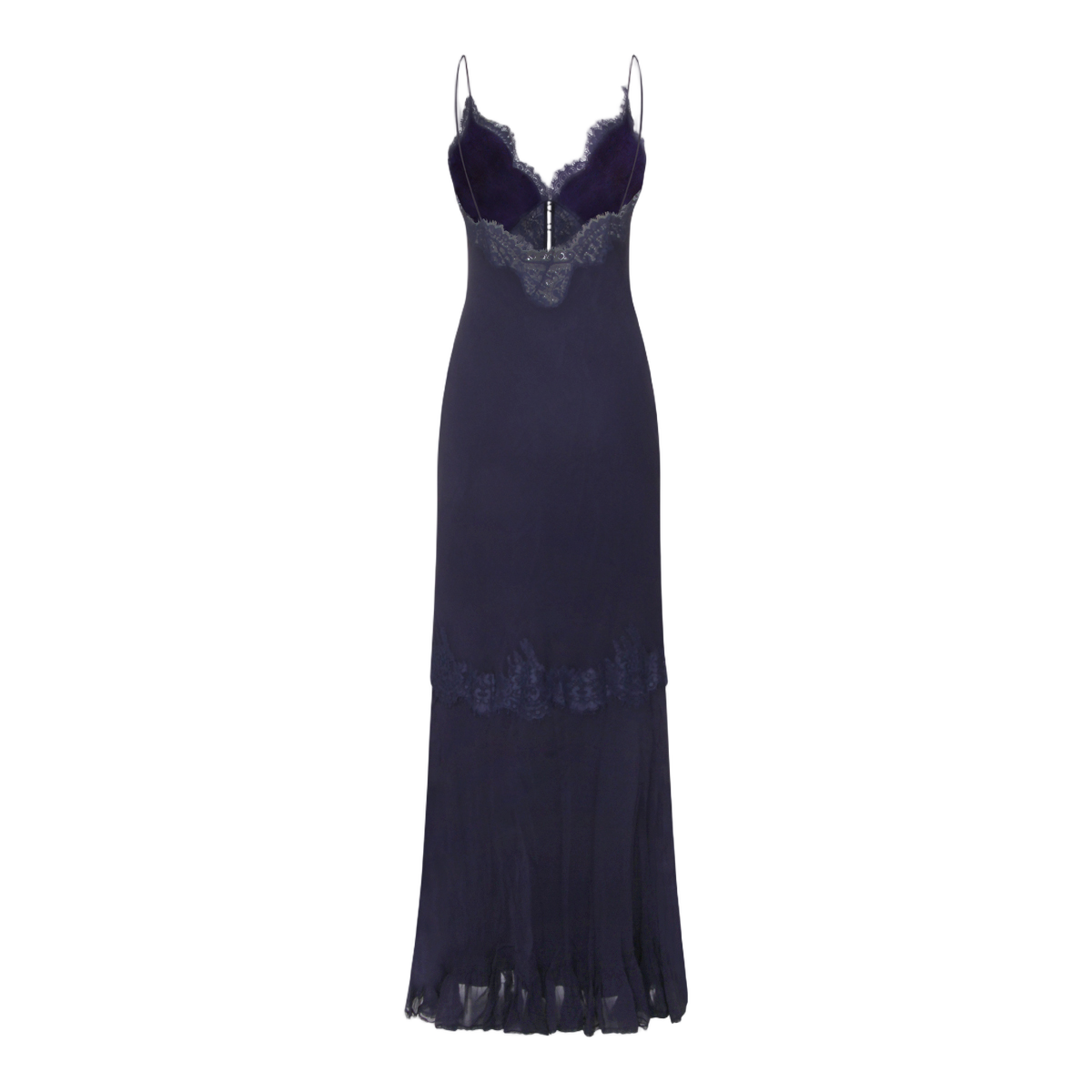Maxi Dress with Delicate Lace Detailing