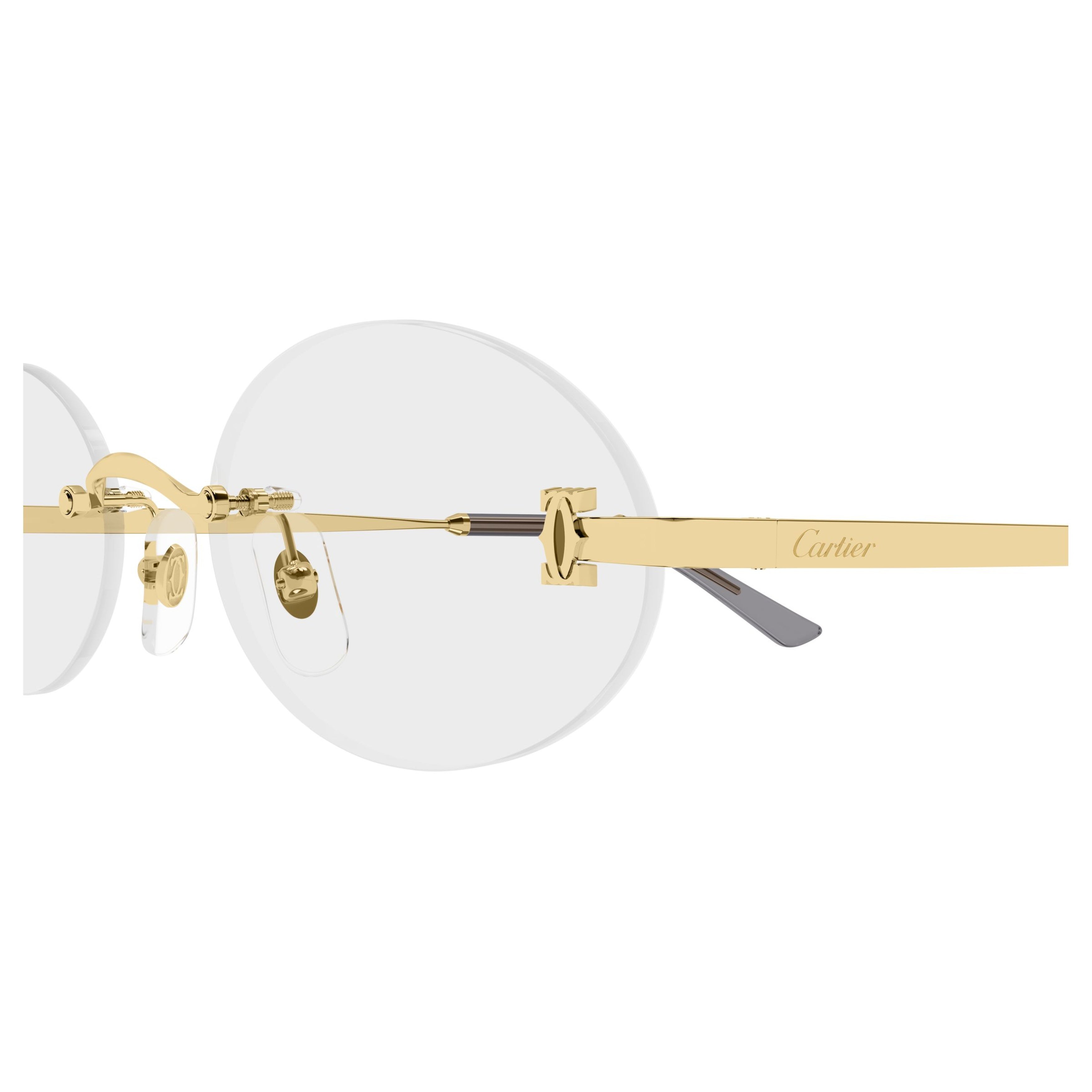 Ct0594o Rimless Oval Lens Eyeglasses