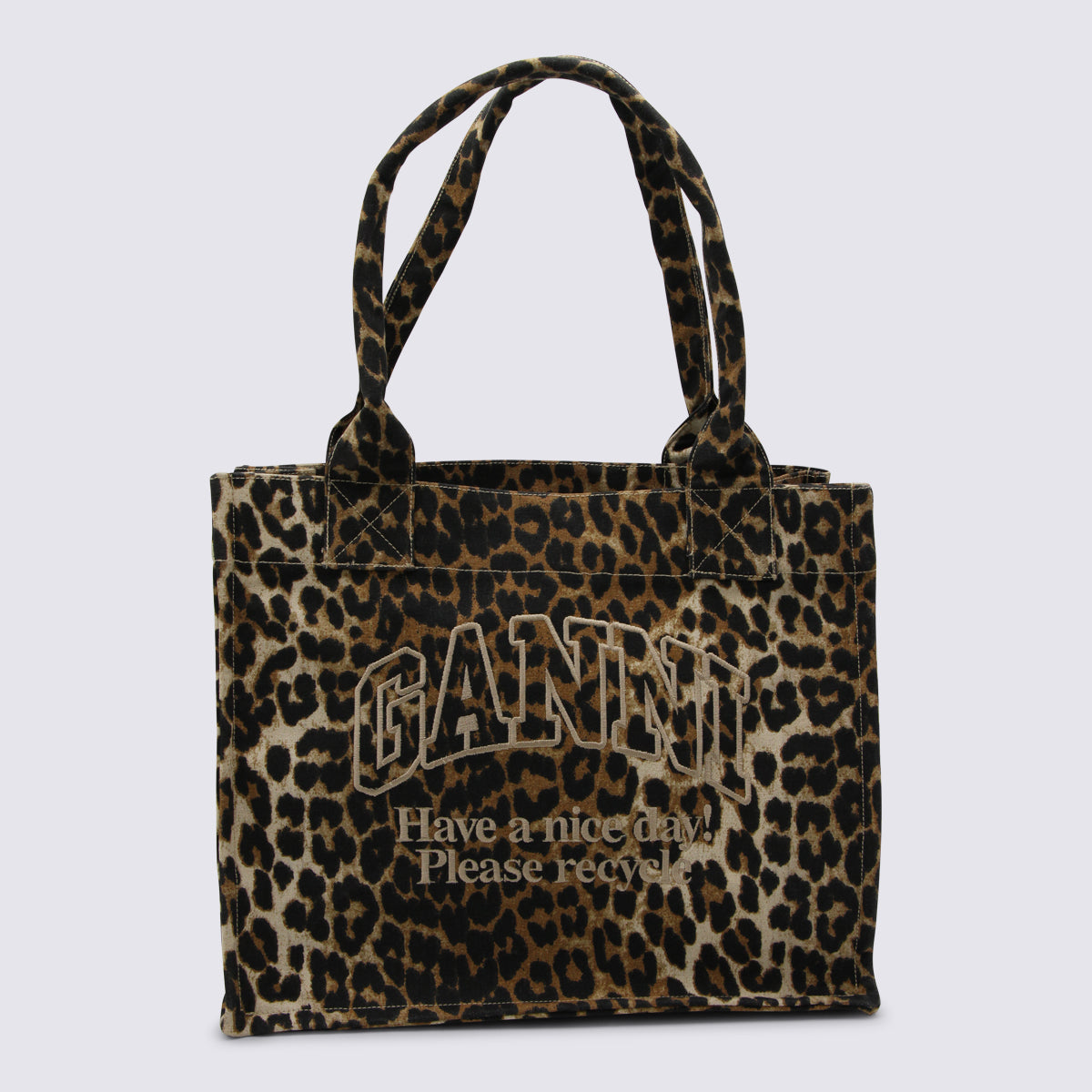 Leopard Cotton Tote