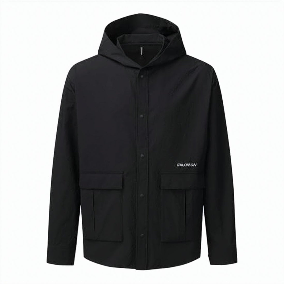 Hooded Jacket and Flap Pockets