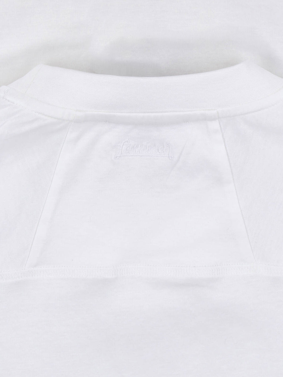Classic Crew Neck White T-Shirt By Laminar